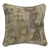 Best Sale 😍 Blazing Needles 18-inch 'Wind Song' Jacquard Chenille Square Throw Pillow With Insert 🌟