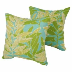Top 10 🛒 Blazing Needles Montego 17-inch Indoor/Outdoor Throw Pillow (Set Of 4) ⭐