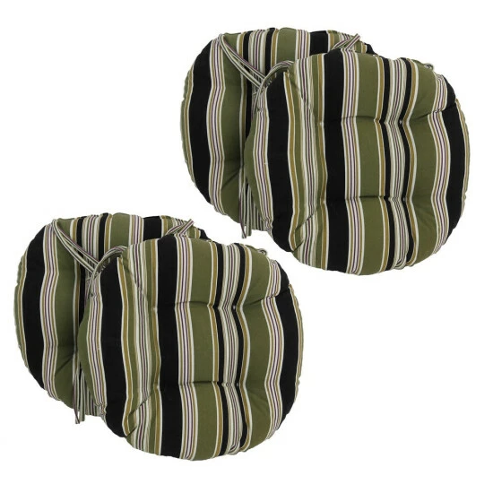 New ๐ Blazing Needles 16-inch Indoor/Outdoor Chair Cushion (Set Of 4) - 16" Haliwell Multi ๐