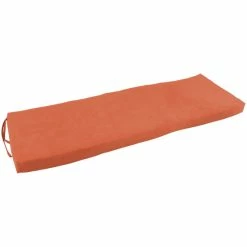 Flash Sale 🌟 Blazing Needles 57-inch Microsuede Indoor Bench Cushion Cardinal Red 🥰
