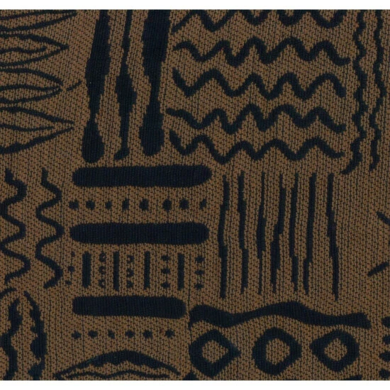 Flash Sale ✔️ Blazing Needles 18-inch Tapestry Footstool Cushion (Stool Is Not Included) Checkered Scroll ✨ - Image 3