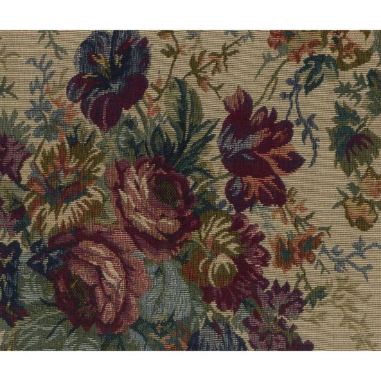 Flash Sale ✔️ Blazing Needles 18-inch Tapestry Footstool Cushion (Stool Is Not Included) Checkered Scroll ✨ - Image 5