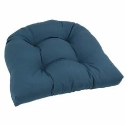 Coupon 🌟 Blazing Needles Solid 19-inch U-shaped Tufted Chair Cushion - 19 Sunset 😉