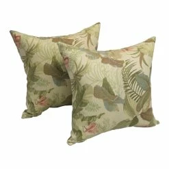 Coupon 🔥 Blazing Needles 18-inch Herb Jungle Indoor/Outdoor Throw Pillow (Set Of 2) 🛒