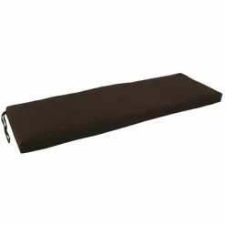 Discount 🥰 Blazing Needles 60-inch Solid Indoor Bench Cushion - 60 X 19 Navy 🎁