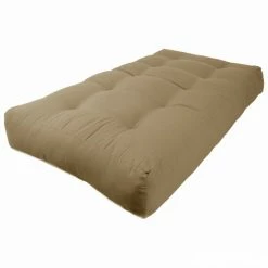 Best Pirce ⭐ Blazing Needles Renewal Twin 10-inch Twill Futon Mattress Chocolate 😉