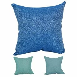 Cheap 👏 Blazing Needles 17-inch Square Throw Pillow Mabul Spa 🛒