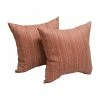 Hot Sale 🤩 Blazing Needles Washed Apple 17-inch Indoor/Outdoor Throw Pillow (Set Of 2) 🌟