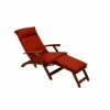 Flash Sale 🤩 Blazing Needles Solid All-Weather Steamer Deck Lounger Cushion - 20 X 72 👏