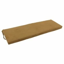 Best Sale 👏 Blazing Needles 60-inch Microsuede Indoor Bench Cushion - 60 X 19 Grey 😍