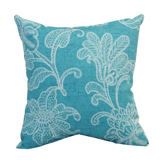 New ๐งจ Blazing Needles 17-inch Square Polyester Outdoor Throw Pillows (Set Of 2) Maxfield Leaf โค๏ธ - Image 4