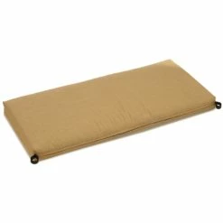 Budget 🎉 Blazing Needles 42-inch All-Weather Bench Cushion Sandstone 👏