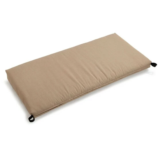 Budget ๐ Blazing Needles 42-inch All-Weather Bench Cushion Sandstone ๐ - Image 3