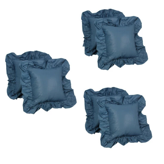 Flash Sale โค๏ธ Blazing Needles Chintz 12-inch Throw Pillow (Set Of 6) Baby Blue ๐งจ - Image 4