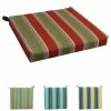 Hot Sale 😉 Blazing Needles 20-inch By 19-inch Patterned Outdoor Chair Cushion - 20 X 19 Walden 🌞 Summer 🌟