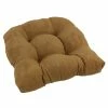 Best Pirce ⌛ Blazing Needles 19-inch U-shaped Microsuede Chair Cushion Bery Berry 👍