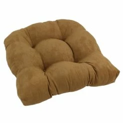 Best Pirce ⌛ Blazing Needles 19-inch U-shaped Microsuede Chair Cushion Bery Berry 👍