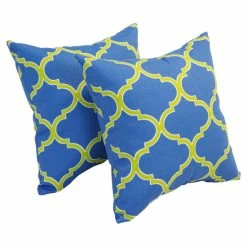 Brand new ✨ Blazing Needles 17-inch Square Outdoor Throw Pillows (Set Of 2) Irondaze Cobalt ❤️
