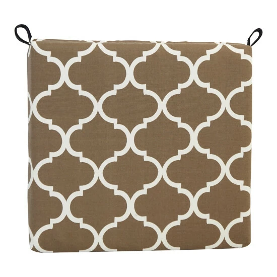 Best deal ๐ Blazing Needles 20-inch By 19-inch Patterned Outdoor Chair Cushions (Set Of 4) Irondaze Cobalt โค๏ธ - Image 7