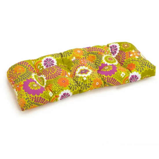 Wholesale ⭐ Blazing Needles 42-inch All Weather U-Shape Bench Cushion - 19 X 42 Luxury Azure ⭐ - Image 5