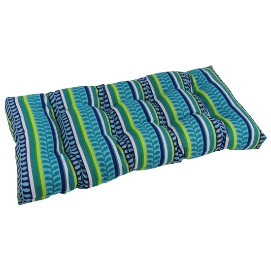 Cheap ๐ Blazing Needles 42-inch All-Weather Bench Cushion - 19" X 42" Sovaro Denim ๐ - Image 3