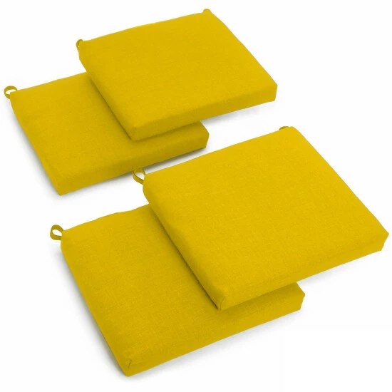 Coupon ๐ Blazing Needles 20-inch Solid Indoor/ Outdoor Chair Cushions (Set Of 4) Avocado ๐ - Image 6