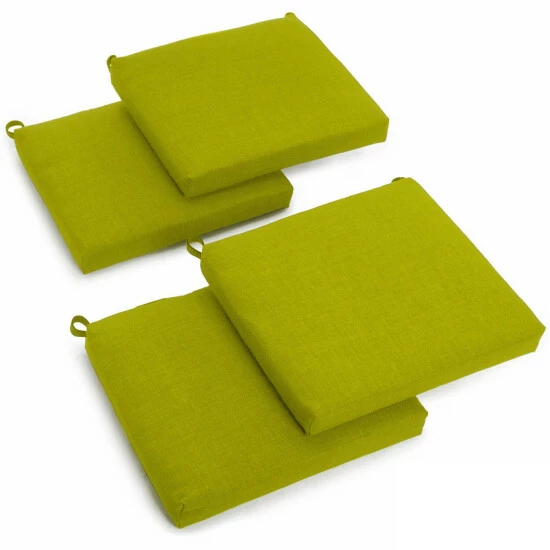 Coupon ๐ Blazing Needles 20-inch Solid Indoor/ Outdoor Chair Cushions (Set Of 4) Avocado ๐ - Image 8