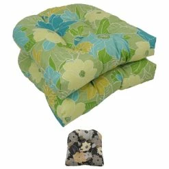 Best reviews of 🎁 Blazing Needles 19-inch U-Shaped Dining Chair Cushions (Set Of 2) Mcyvonne Ebony 👏