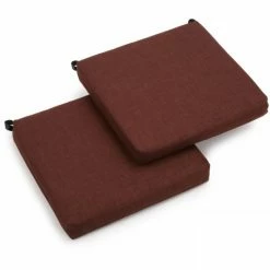 New 🎁 Blazing Needles 20-inch Indoor/Outdoor Cushion (Set Of 2) Cocoa 🤩
