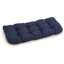 Cheapest 🔥 Blazing Needles 42-inch U-Shape Bench Cushion Tangerine Dream 🛒