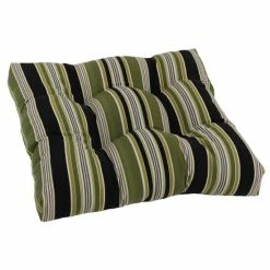 Best Pirce 🎁 Blazing Needles All-weather Indoor/Outdoor Chair Cushion Eastbay Onyx ⭐