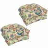 New 🥰 Blazing Needles U-shaped Dining Chair Cushions (Set Of 4) Sahalie Opal 😍