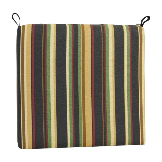 Cheapest 👏 Blazing Needles 20-inch By 19-inch Patterned Outdoor Chair Cushion - 20 X 19 Mcspence Coal 👏 - Image 5