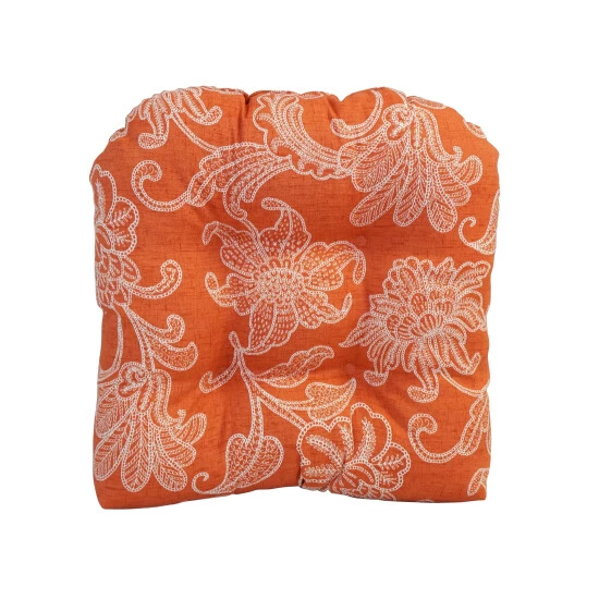 Best Pirce ๐คฉ Blazing Needles 19-inch U-Shaped Dining Chair Cushions (Set Of 2) Davinci Sterling ๐ - Image 4