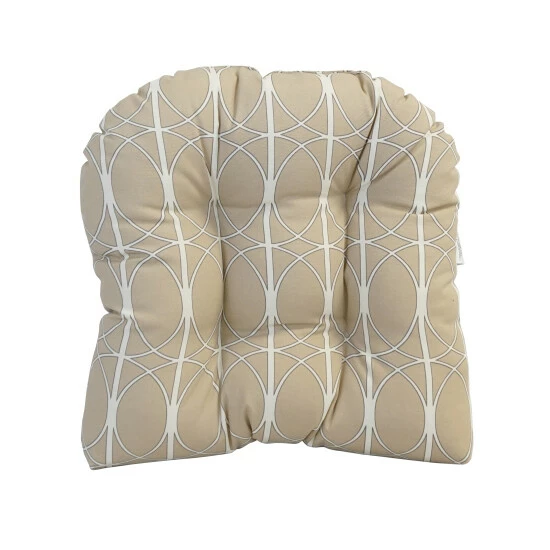 Best Pirce ๐คฉ Blazing Needles 19-inch U-Shaped Dining Chair Cushions (Set Of 2) Davinci Sterling ๐ - Image 8