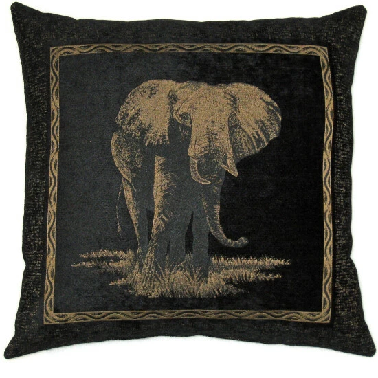 Top 10 ๐ Blazing Needles 25-inch Premium Chenille Elephant Pillow Chocolate Brown โจ