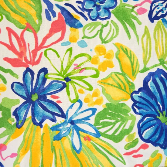 Buy ๐ Blazing Needles 19-inch Indoor/Outdoor Chair Cushion - 19" X 19" Adonis Jewel โค๏ธ - Image 2