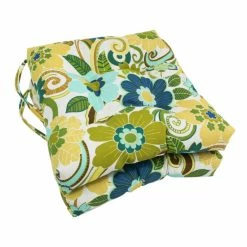 New ⌛ Blazing Needles 16-inch Indoor/Outdoor Chair Cushion (Set Of 2) - 16" X 16" Passion Ruby 😍