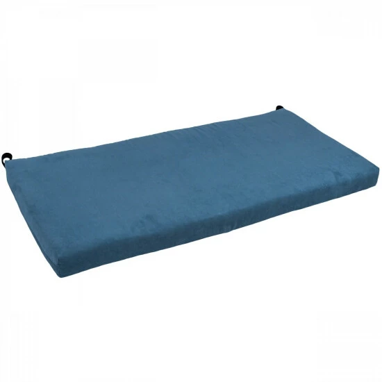 Cheap โค๏ธ Blazing Needles 42-inch Microsuede Bench Cushion Indigo ๐ฏ - Image 3