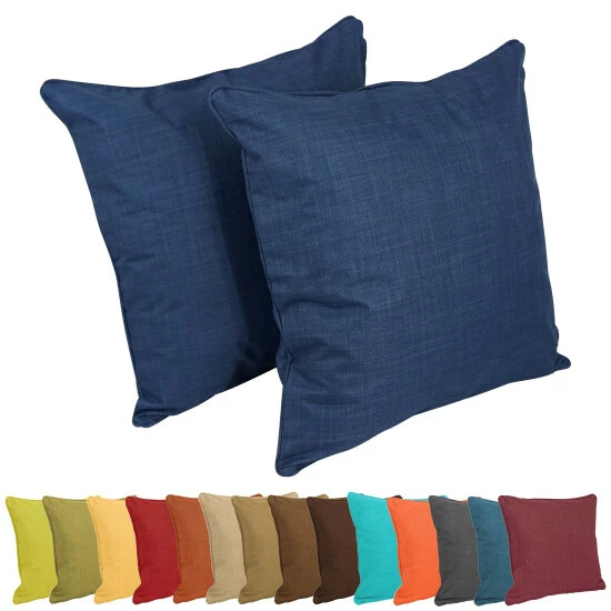 Cheapest ๐ Blazing Needles Delaney 25-inch Indoor/Outdoor Throw Pillow (Set Of 2) Cool Grey ๐ฅฐ