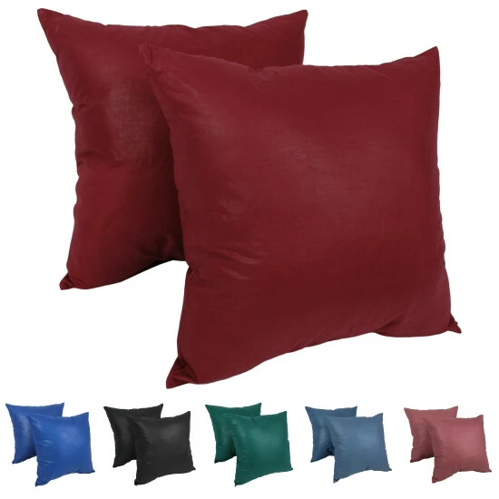 Promo 👏 Blazing Needles Chintz 20-inch Throw Pillow (Set Of 2) Royal Blue 😍