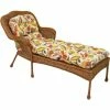 Hot Sale 🥰 Blazing Needles All-weather Chaise Lounge Cushion - 69"l X 21"w X 5"h Haliwell Caribbean 🎉
