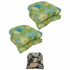 Budget 🔥 Blazing Needles 19-inch U-Shaped Dining Chair Cushions (Set Of 4) Mcyvonne Aloe ⌛