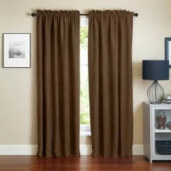 Top 10 🎁 Blazing Needles Microsuede Blackout 84-inch Curtain Panel Pair - 52 X 84 - 52 X 84 Steel Grey 🧨