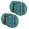 Best reviews of 🎁 Blazing Needles 16-inch Round Outdoor Chair Cushions (Set Of 4) - 16 X 16 Luxury Azure 🧨