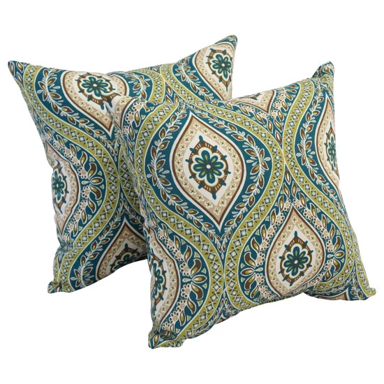 Cheap ๐ Blazing Needles 17-inch Square Polyester Outdoor Throw Pillows (Set Of 2) Casa Cabana ๐ฅ - Image 5