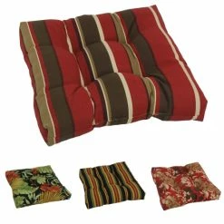 Best deal ✔️ Blazing Needles 20-inch Tufted All-Weather Indoor/Outdoor Chair Cushion - 20 X 19 Tropique Raven 🌟