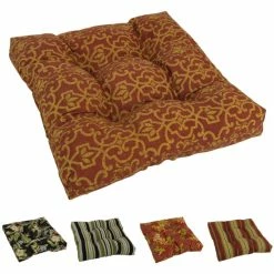 Budget 🤩 Blazing Needles 20-inch All-Weather Indoor/Outdoor Chair Cushion Vanya Papprika 👍