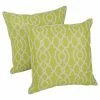 Best deal 👏 Blazing Needles 17-inch Designer Throw Pillows (Set Of 2) Green Lattice ⭐