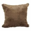 New 💯 Blazing Needles 17-inch Square Synthetic Fur Throw Pillow 👍